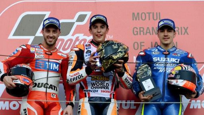 Pujian Dovizioso dan Vinales untuk Marquez