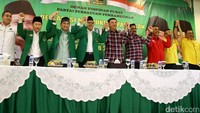 PPP kubu Djan Faridz mendeklarasikan dukungan kepada bakal cagub-cawagub DKI Basuki Tjahaja Purnama (Ahok)-Djarot Saiful Hidayat.