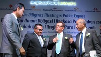 Due Diligence Meeting dan Public Expose Perseroan digelar di The Ritz Carlton Pacific Place, SCBD, Jakarta, Senin (17/10/2016).