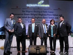Angkasa Pura I Terbitkan Obligasi 2,5 Triliun