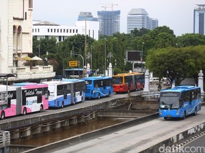 May Day, Sejumlah Rute TransJakarta Diperpendek