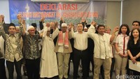 Deklarasi diikuti para okoh ulama, tokoh masyarakat, akademisi dan tokoh pemuda menuju pilkada serentak 2017 di Jakarta, Senin (17/10/16).