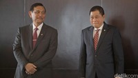 Serah terima jabatan Menteri Energi dan Sumber Daya Alam (ESDM) dari Kantor Kementerian ESDM hari ini, Senin (17/10/2016).