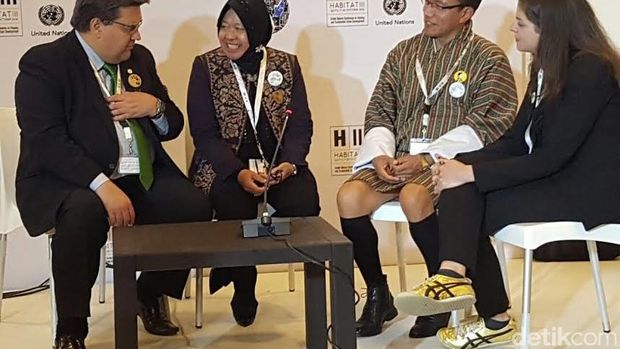 Wali Kota Risma Serukan Persamaan Gender dalam Habitat III di Ekuador