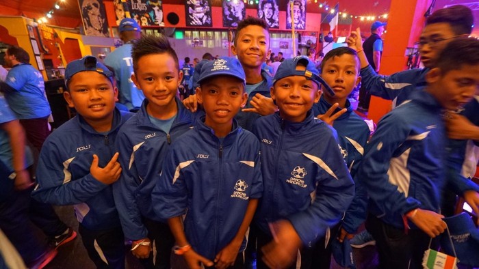 Suka Cita Anak-Anak Indonesia Warnai Penutupan Final Dunia Danone Nations Cup 2016