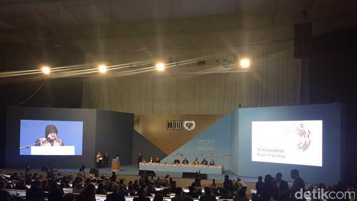 Wali Kota Risma Serukan Persamaan Gender dalam Habitat III di Ekuador