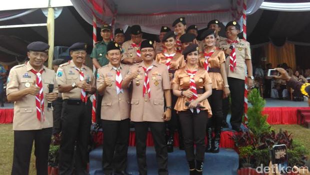 Buka Pertinas, Gus Ipul Minta Pramuka Kembangkan Sikap Gotong Royong