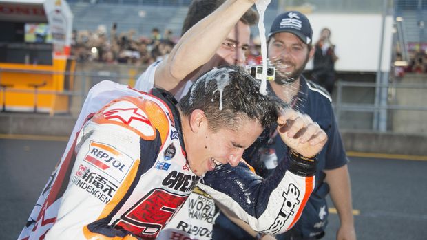 Rekor dan Pencapaian Marquez Saat Jadi Kampiun MotoGP 2016