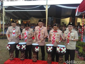 Buka Pertinas, Gus Ipul Minta Pramuka Kembangkan Sikap Gotong Royong