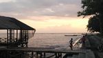 Senja di Raja Ampat Memang Dahsyat