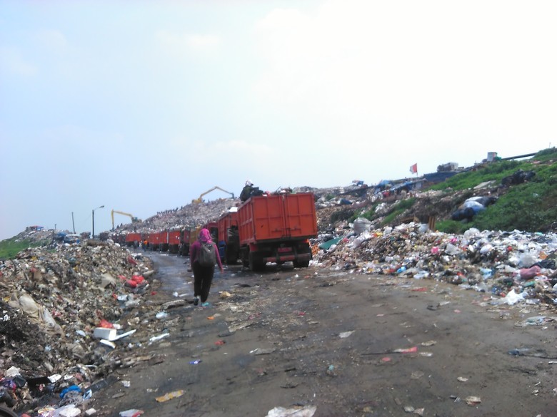 Sampah di Jakarta Menurun Saat Lebaran Sampah di Jakarta Menurun Saat Lebaran