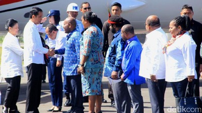 Jokowi Kunjungi Yahukimo Papua