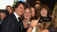 Tom saat menghadiri acara amal bagi anak-anak di daerah Knoxville, Tennessee, AS pada Senin (17/10) waktu setempat. Rick Diamond/Getty Images/detikFoto.