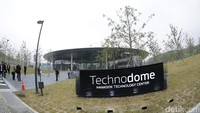 Hankook Technodome menjadi salah satu dari enam pusat penelitian dan pengembangan atau R&D yang terlebih dahulu sudah dibangun di Amerika, Eropa, China, Jepang dan Korea. Foto: Okta Marfianto
