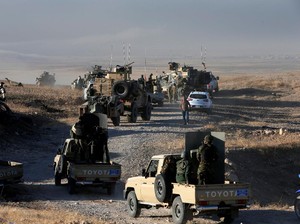 ISIS Eksekusi Mati 300 Mantan Polisi Irak di Dekat Mosul