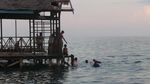 Senja di Raja Ampat Memang Dahsyat