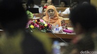 Rapat tersebut membahas penyesuaian RKA-K/L Tahun 2017 sesuai hasil pembahasan Banggar DPR RI di Komplek Parlemen, Senayan, Jakarta, Selasa (18/10/2016).