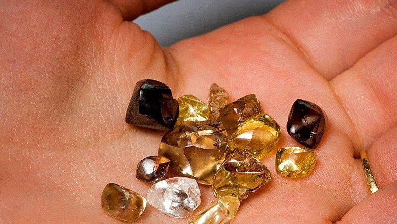 Foto: Berlian-berlian di Crater of Diamonds State Park (CNN) Foto: Berlian-berlian di Crater of Diamonds State Park (CNN)