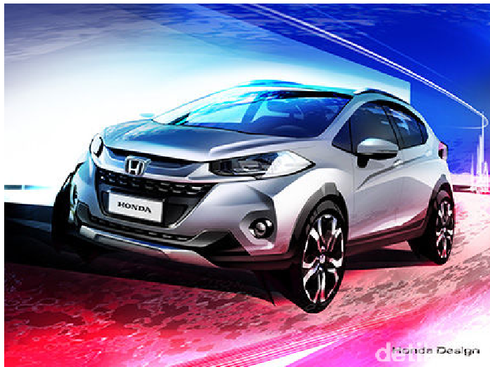 Honda Bocorkan Desain SUV Anyar, Honda WR-V
