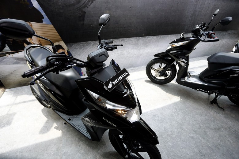 Skutik Honda. Foto: Rengga Sancaya Skutik Honda. Foto: Rengga Sancaya