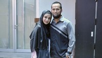 Wisnu dan Shireen saat ditemui di kawasan Tendean, Jakarta Selatan pada Rabu (19/10). Pool/Noel/detikFoto.