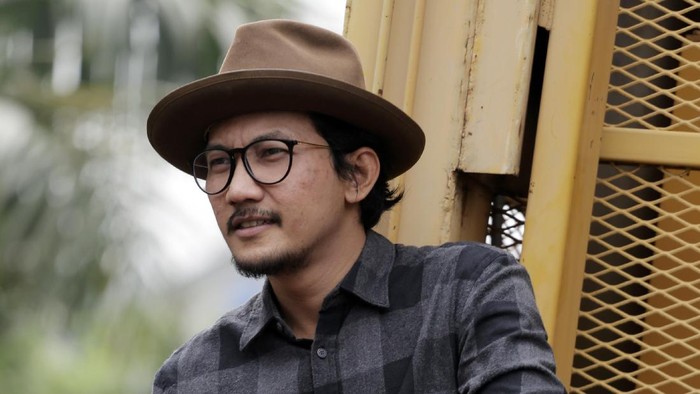 Sandy Canester saat berkunjung ke kantor detikcom