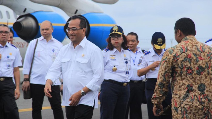 Menhub Pantau Langsung Kondisi Bandara Miangas