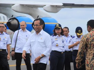 Menhub Pantau Langsung Kondisi Bandara Miangas