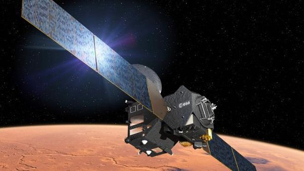 Ilustrasi Trace Gas Orbiter