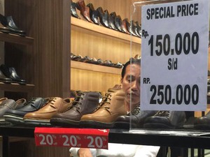 Jokowi dan Sepatu Diskon