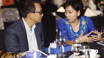 Hadir pula mantan Presdir XL Axiata Hasnul Suhaimi. Foto: detikINET/Rachman Hariyanto