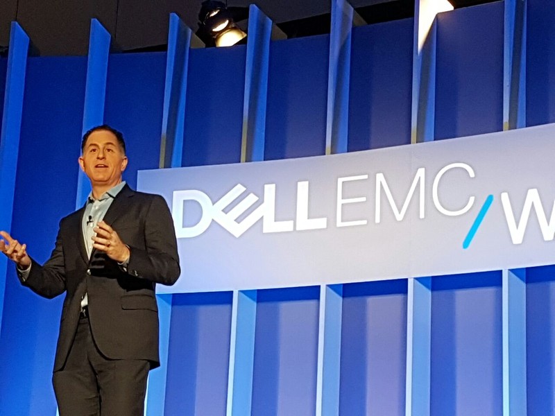 Michael Dell CEO Dell Technologies, di ajang Dell EMC World 2016.