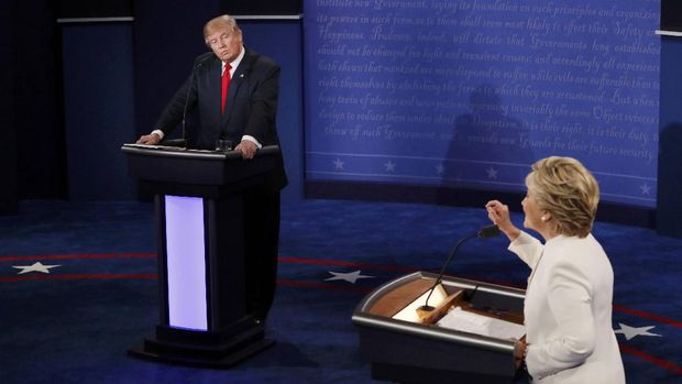 Perdebatan Sengit Trump dan Hillary, Mulai dari Aborsi Hingga Putin