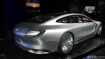 Mengingat ini adalah mobil konsep, LeEco pun tak bisa mengungkap harga jual, jadwal produksi massal, ataupun bermacam detail lainnya.  Foto: detikINET/Anggoro Suryo Jati