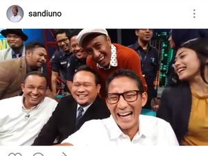Anies-Sandiaga Ngakak Dapat Tips Hadapi Pilgub DKI dari Cak Lontong