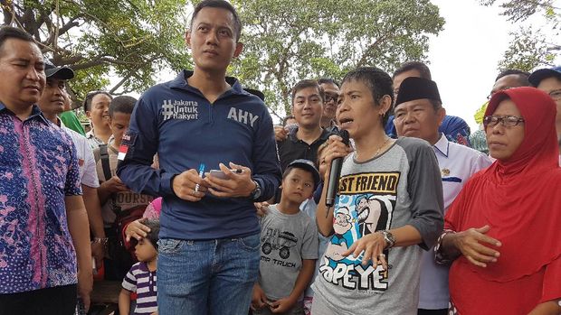 Agus Yudhoyono di Bukit Duri