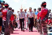 Kakorlantas Polri Irjen Agung Budi Maryoto saat meresmikan satpas apung (Dok. Korlantas Polri)