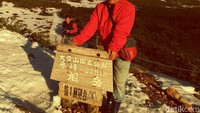 Foto: Perjalanan tak hanya sampai Sugatami untuk berfoto. Tapi masih berlanjut dengan trekking 1 km ke kaki Gunung Asahidake (Sudrajat/detikTravel)