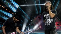 Hingga saat ini para Slankers (fans Slank) masih menunggu kembalinya Abdee. Pool/Ismail/detikFoto.