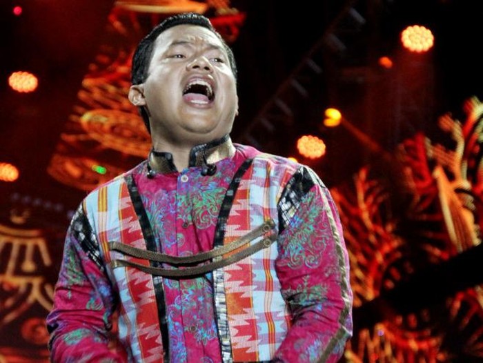 Wali Band Wali Band saat tampil di TMII