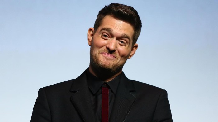 ROME, ITALY - OCTOBER 14:  Michael Buble presents Tour Stop 148 during the 11th Rome Film Festival at Auditorium Parco Della Musica on October 14, 2016 in Rome, Italy.  (Photo by Ernesto Ruscio/Getty Images)