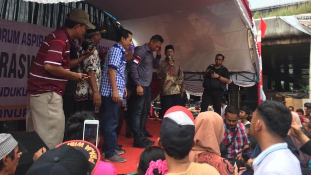 Agus Yudhoyono di Rawa Bebek