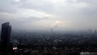 Hari ini BMKG memprediksi hujan dengan intensitas sedang akan mengguyur Jakarta.