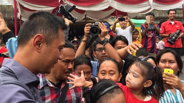 Agus Yudhoyono di Rawa Bebek