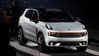 Lynk yang sepenuhnya dibuat di China akan melakoni debutnya di China pada akhir tahun 2017. Setelah China, kemungkinan mobil ini menyebar ke seluruh dunia pada 2018. Foto: Reuters/Hannibal Hanschke