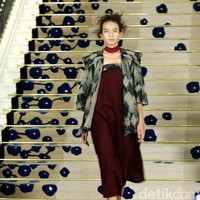 Koleksi Brand Ikat Indonesia by Didiet Maulana Annual Show, mengangkat tema Purnama 2016 bertempat di Four Seasons Hotel. Jakarta. [Foto: Mohamamd Abduh/Wolipop]