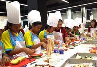 Melalui 'Art on Plate' Anak Bisa Mengenal Bahan Makanan dan Nutrisinya