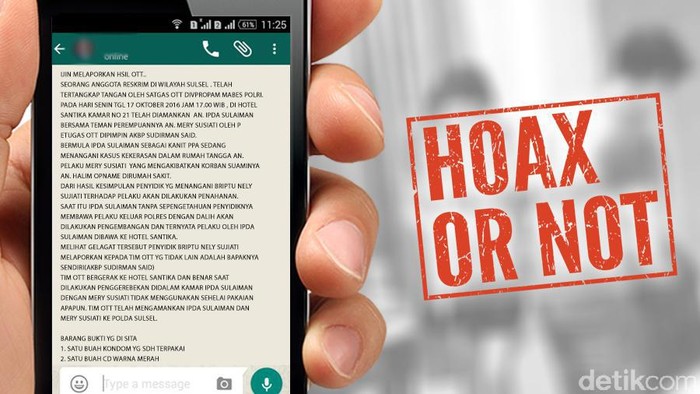 Ilustrasi hoax or not