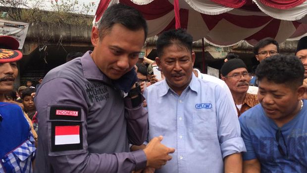Agus Yudhoyono di Rawa Bebek