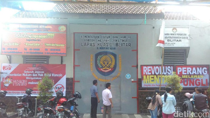 BNN Tes Urine di Lapas di Blitar, 1 Oknum Polisi Positif Sabu